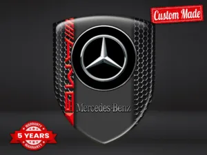 Mercedes Individuelle Stoßstangenaufkleber Sport Modern Stern